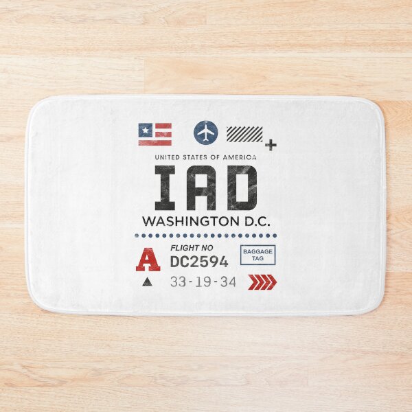 Item preview, Washington D.C. airport tag designed and sold by PaulSDesign.
