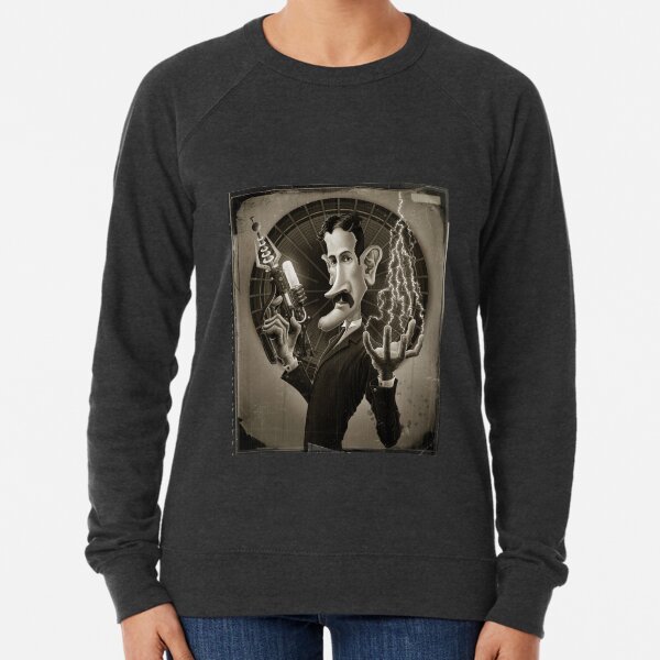 Nikola Tesla Lightweight Sweatshirt