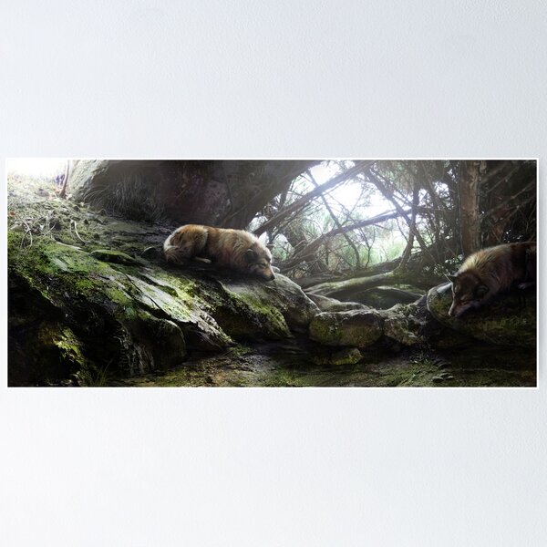 Wolf den Poster