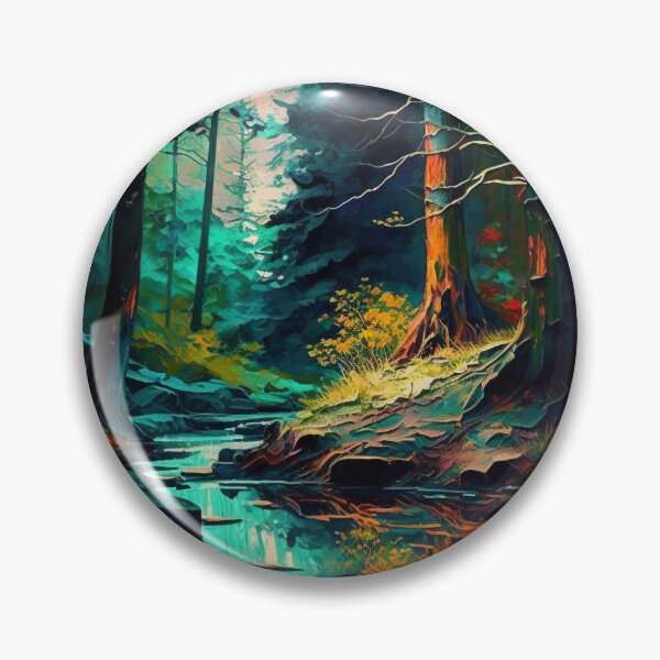 Item preview, forest abstract designed and sold by shokA Design.