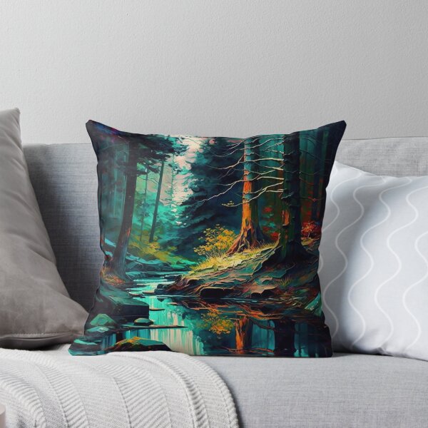Item preview, forest abstract designed and sold by shokA Design.