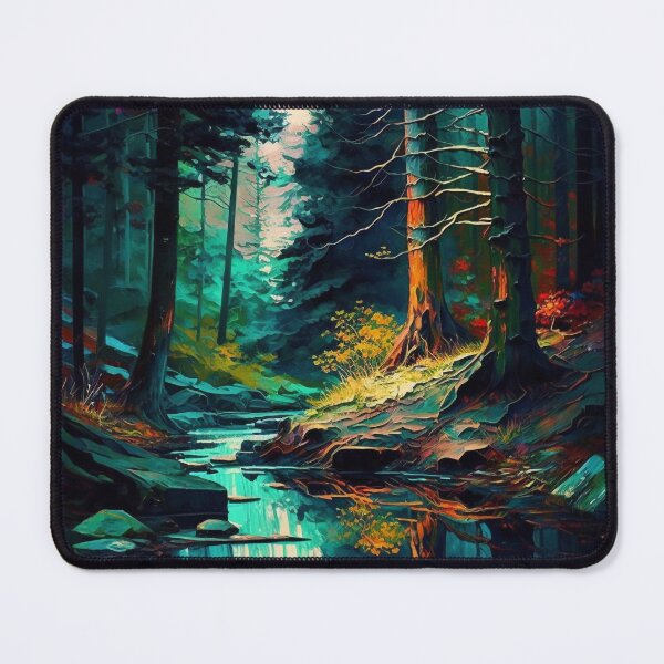Item preview, forest abstract designed and sold by shokA Design.