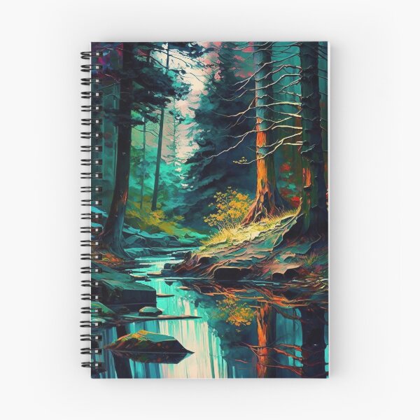 Item preview, forest abstract designed and sold by shokA Design.