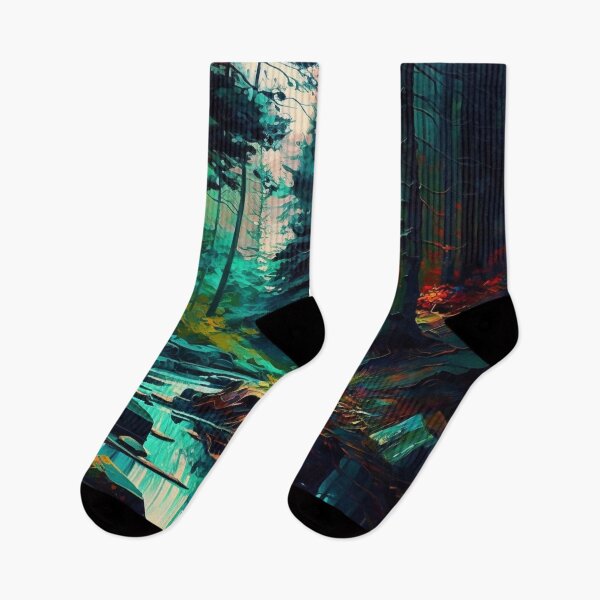 Item preview, forest abstract designed and sold by shokA Design.