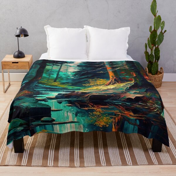 Item preview, forest abstract designed and sold by shokA Design.