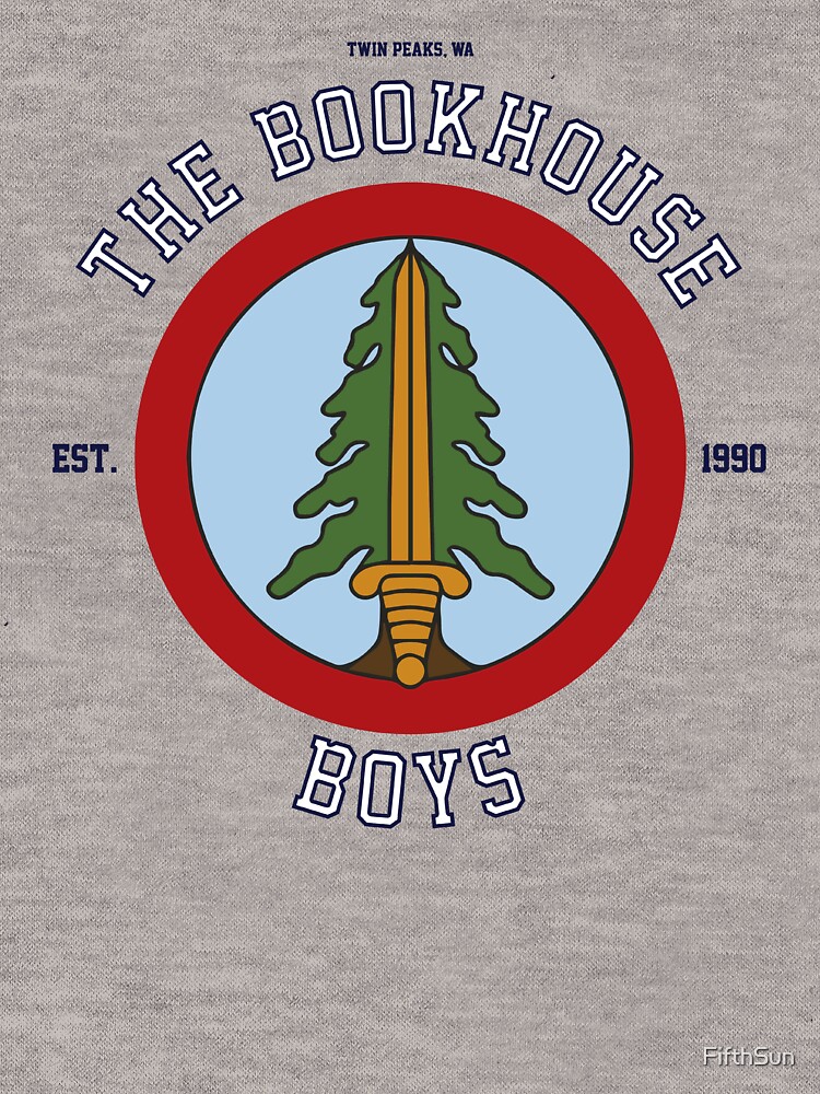 Twin Peaks The Bookhouse Boys Est. 1990 Logo Graphic T-Shirt