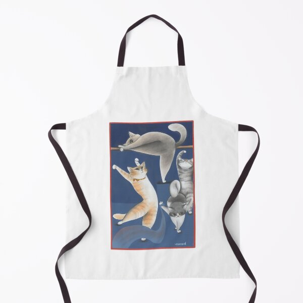 Item preview, Cats train in gymnastic studio for athletics designed and sold by gatteria.