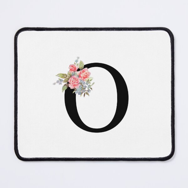 Item preview, Letter O Botanical Monogram Floral Pink Rose Flowers O Initial designed and sold by inspirationzgal.