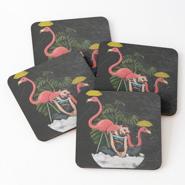 Item preview, Flamingo Dreams- A Playful Adventure with a Young Boy on a Dreamy Cloud designed and sold by illustratiff.