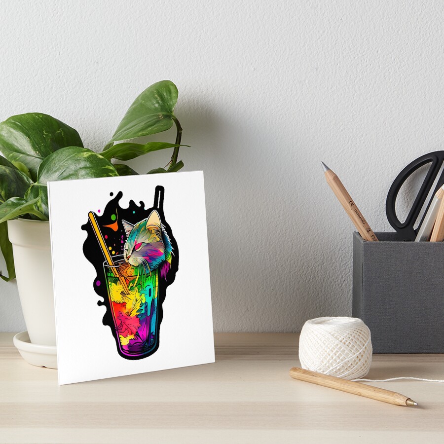 Item preview, Art Board Print designed and sold by dedheadhappycat.