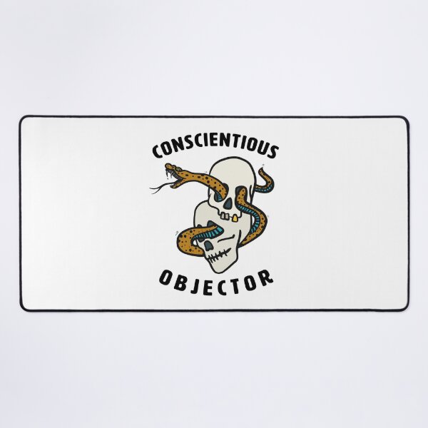 Item preview, CONSCIENTIOUS OBJECTOR | REJECT WHAT'S WRONG designed and sold by axelle1410.