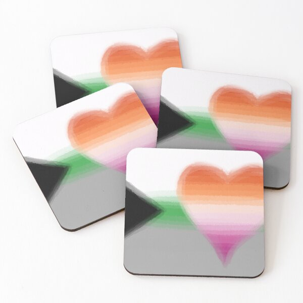 Item preview, Watercolor Demi-Homoromantic Lesbian Pride Flag designed and sold by Sum-Thangs.