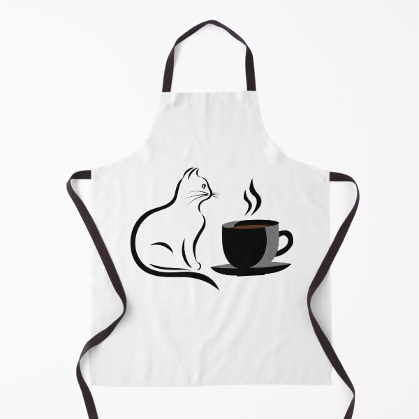Item preview, Cat with coffee - Cat & coffee lovers lovers designed and sold by Paint84.