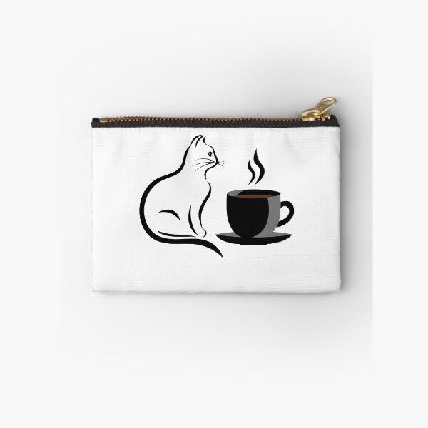 Item preview,  Cat with coffee   - Cat & coffee lovers lovers  designed and sold by Paint84.