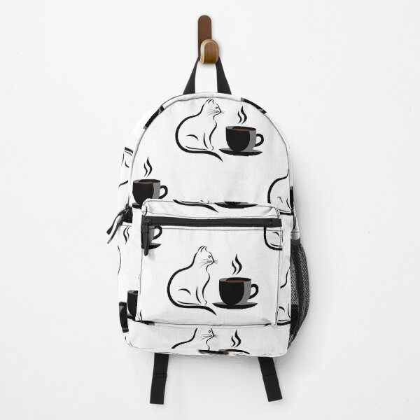 Item preview,  Cat with coffee   - Cat & coffee lovers lovers  designed and sold by Paint84.