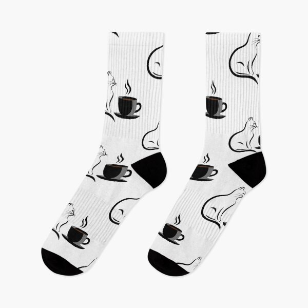 Item preview,  Cat with coffee   - Cat & coffee lovers lovers  designed and sold by Paint84.