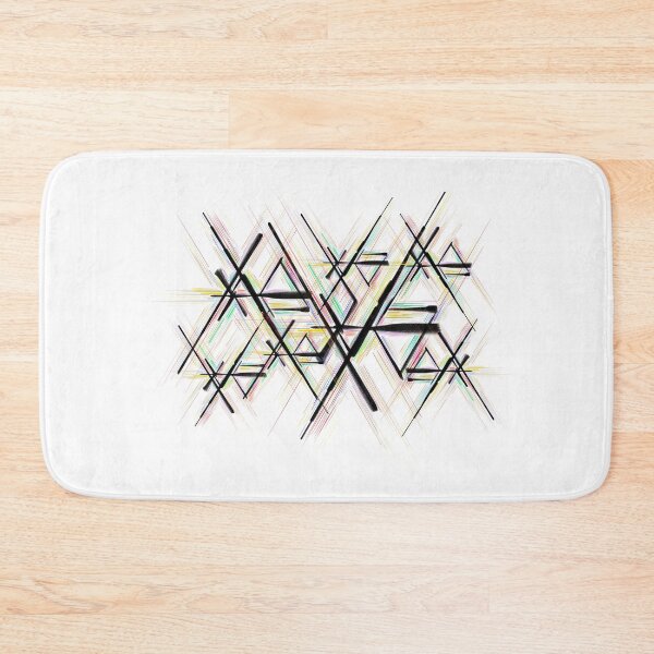 Item preview, Colorful geometric lines designed and sold by AgArtD.
