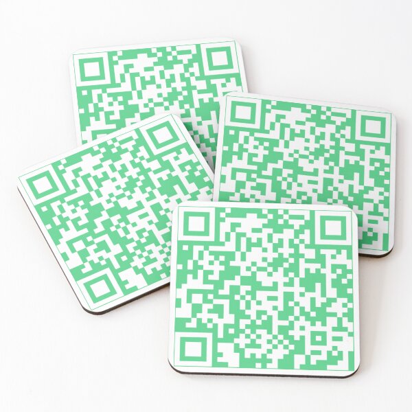 Item preview, Mystery QR Code (Green) designed and sold by PeachMillk.
