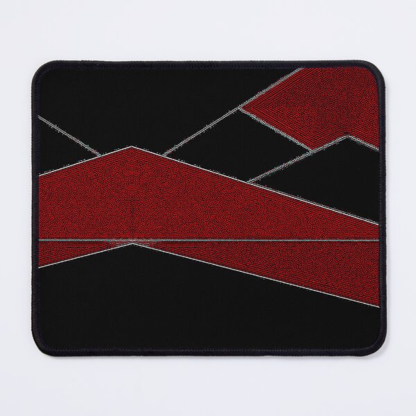 Item preview, *Wonderful Geometric Abstract Triangular Pattern Red and Black*  designed and sold by Ralek.