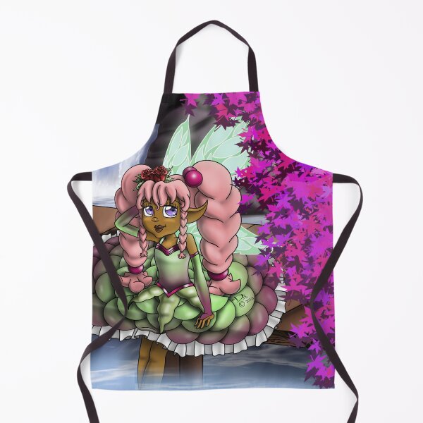 Item preview, African American Fairy and Purple Leaves designed and sold by treasured-gift.