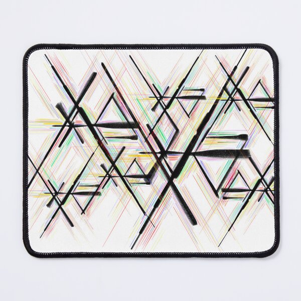 Item preview, Colorful geometric lines designed and sold by AgArtD.