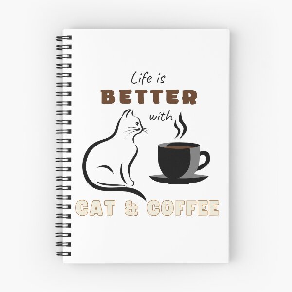 Item preview, Cat with coffee   - Cat & coffee lovers lovers  designed and sold by Paint84.