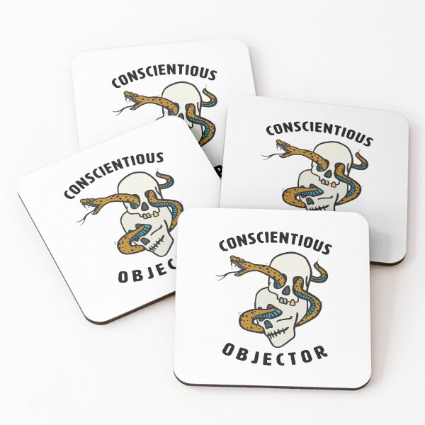 Item preview, CONSCIENTIOUS OBJECTOR | REJECT WHAT'S WRONG designed and sold by axelle1410.