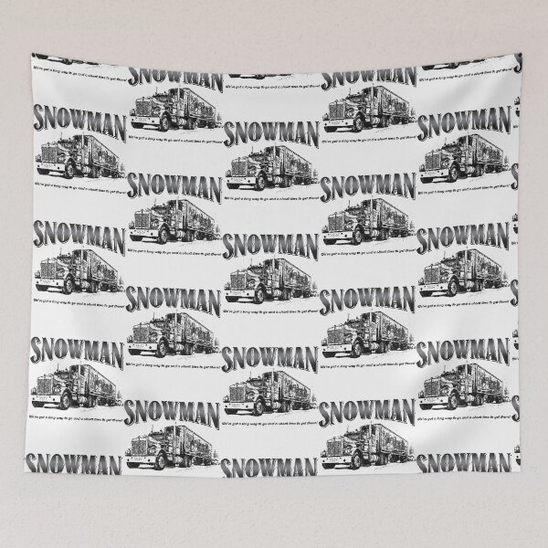Item preview, Snowman Trucking designed and sold by MikeGsTees.