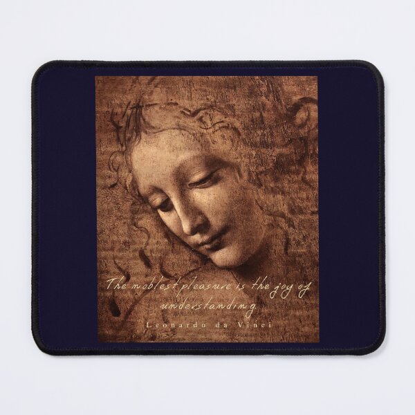 Item preview, Leonardo da Vinci quote: The noblest pleasure is the joy of understanding designed and sold by artbleed.