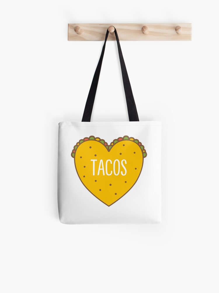 Thumbnail 1 of 2, Tote Bag, Taco Valentine designed and sold by RogueDroid.
