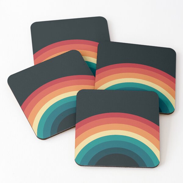 Item preview, Colorful rainbow in retro style designed and sold by BattaAnastasia.
