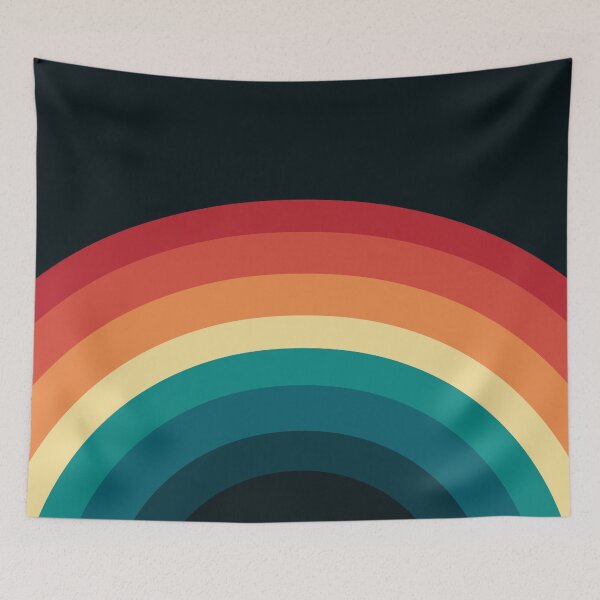 Item preview, Colorful rainbow in retro style designed and sold by BattaAnastasia.