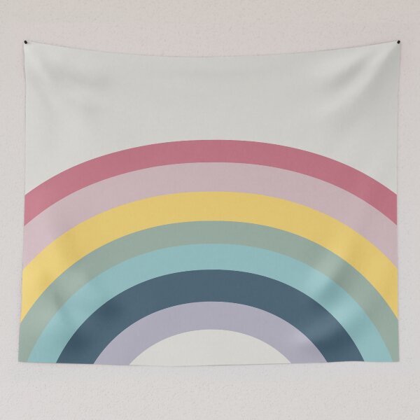 Item preview, Colorful rainbow in retro style  designed and sold by BattaAnastasia.