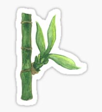 lucky bamboo Sticker