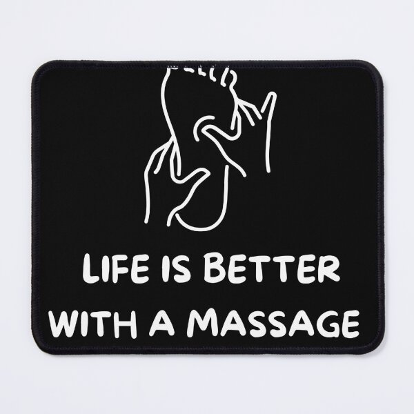 Item preview, Life is better With a Massage designed and sold by sandra-merch.