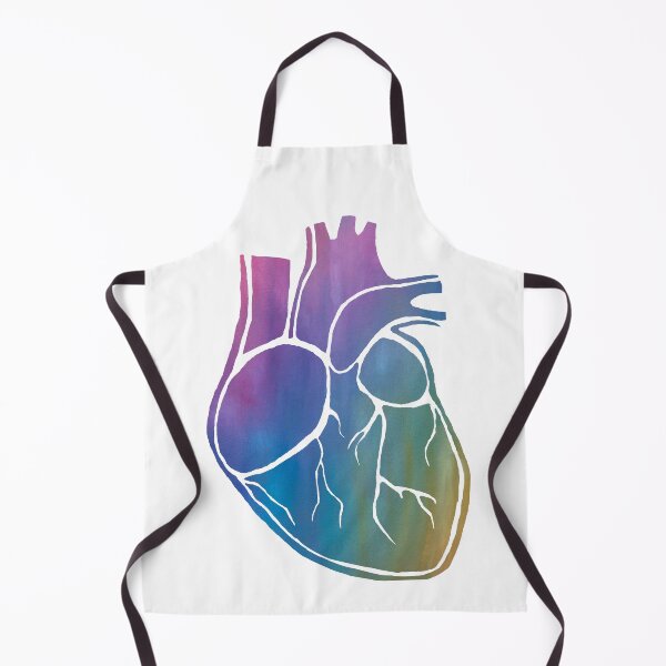 Item preview, Rainbow Heart 2 (oil pastel) designed and sold by Alane Fideler.