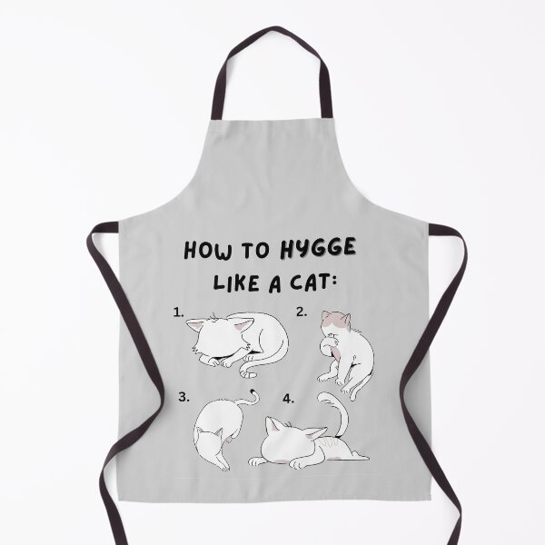 Item preview, How To Hygge Like A Cat. Relaxation Guide For Cat Lover designed and sold by Rebel-Design.