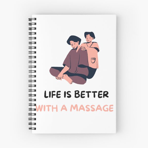 Item preview, Life is better With a Massage, Relaxation massage designed and sold by sandra-merch.
