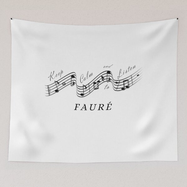 Item preview, Gabriel Fauré - Keep calm and listen to - Best Classical Music Composer designed and sold by Vintage-TM.