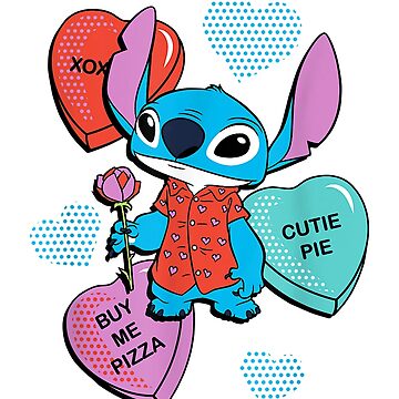 Stitch Funny Candy Hearts Valentine s Day