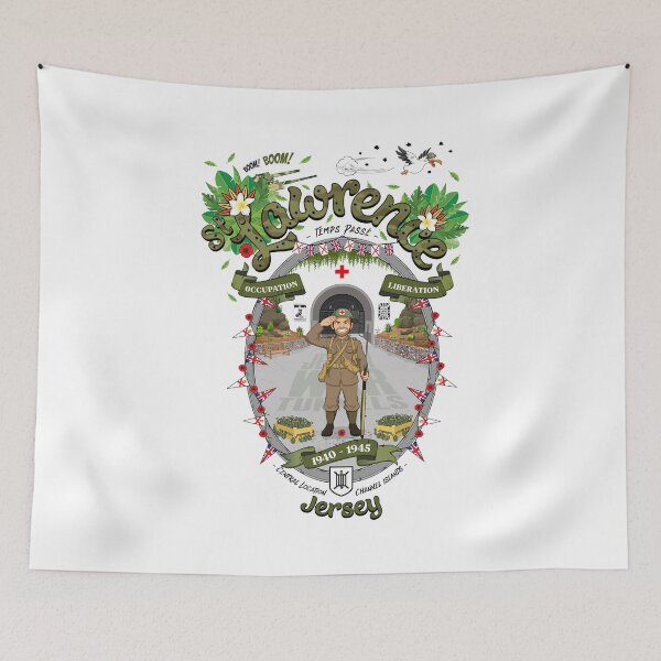 Item preview, St Lawrence - Temps Passé The 12 Parishes of Jersey Channel Islands designed and sold by Island-Life.