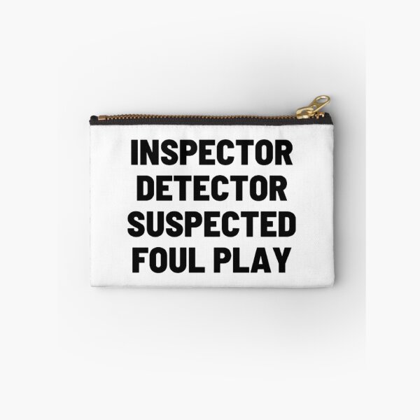 Item preview, Inspector Detector Suspected Foul Play designed and sold by LILAC-INFANT.