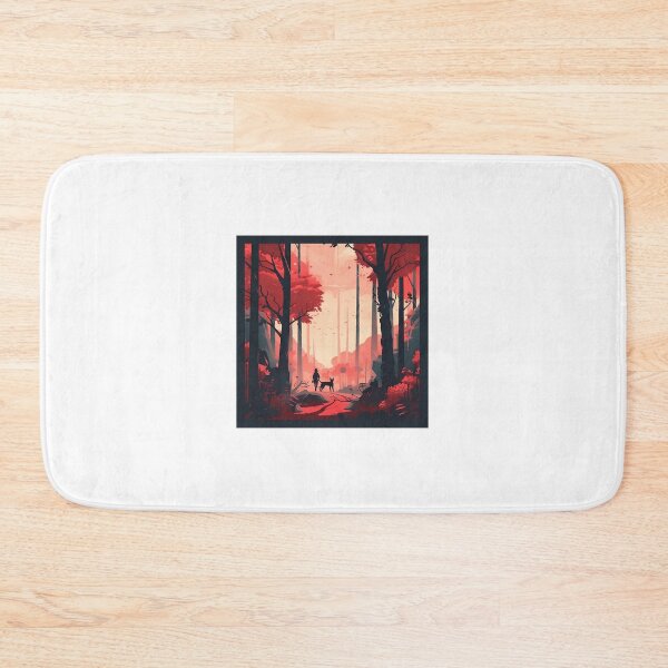 Item preview, Dog walk in the woods designed and sold by wowaicz.