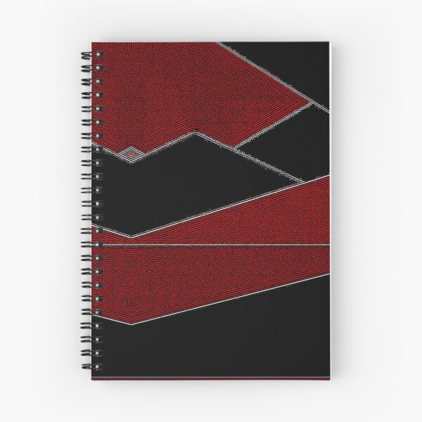 Item preview, *Wonderful Geometric Abstract Triangular Pattern Red and Black*  designed and sold by Ralek.