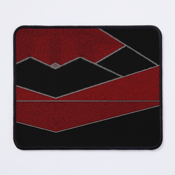 Item preview, *Wonderful Geometric Abstract Triangular Pattern Red and Black*  designed and sold by Ralek.