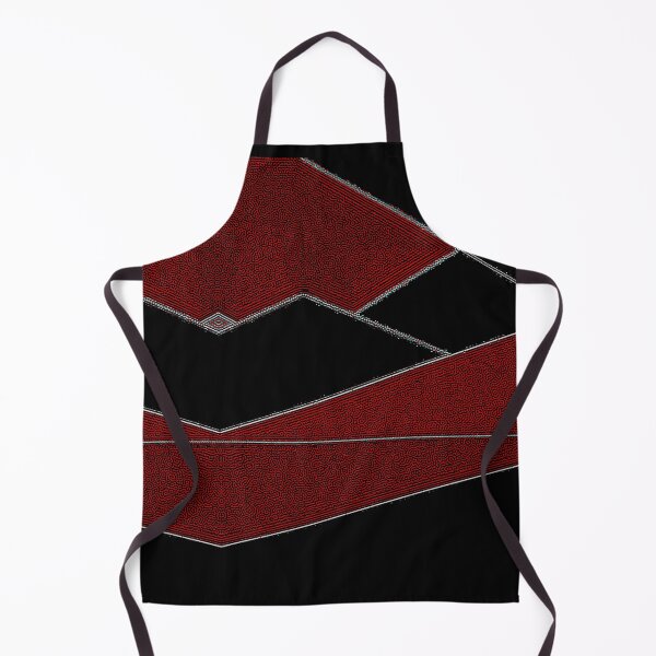 Item preview, *Wonderful Geometric Abstract Triangular Pattern Red and Black*  designed and sold by Ralek.