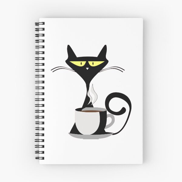 Item preview, Cat with coffee   - Cat & coffee lovers lovers  designed and sold by Paint84.