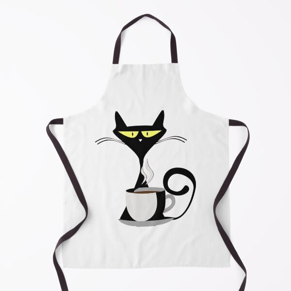 Item preview, Cat with coffee - Cat & coffee lovers lovers designed and sold by Paint84.