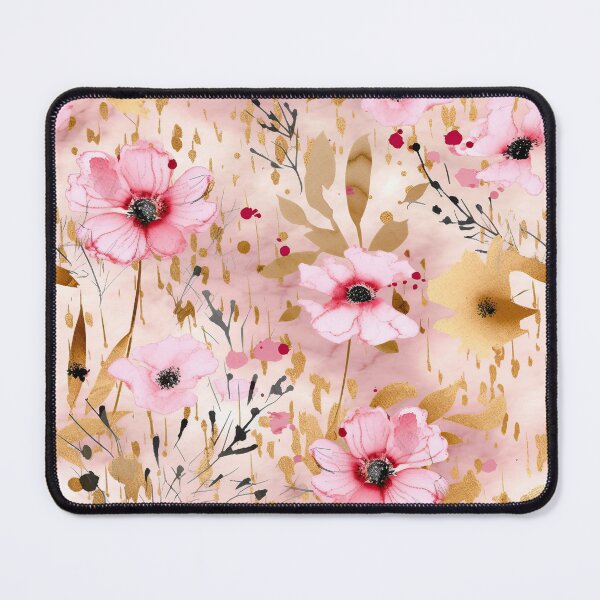 Item preview, Blush Watercolor WIldflowers Meadow 1 designed and sold by UtArt.