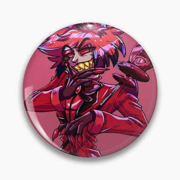 Alastor Hazbin Hotel Pins and Buttons for Sale | Redbubble